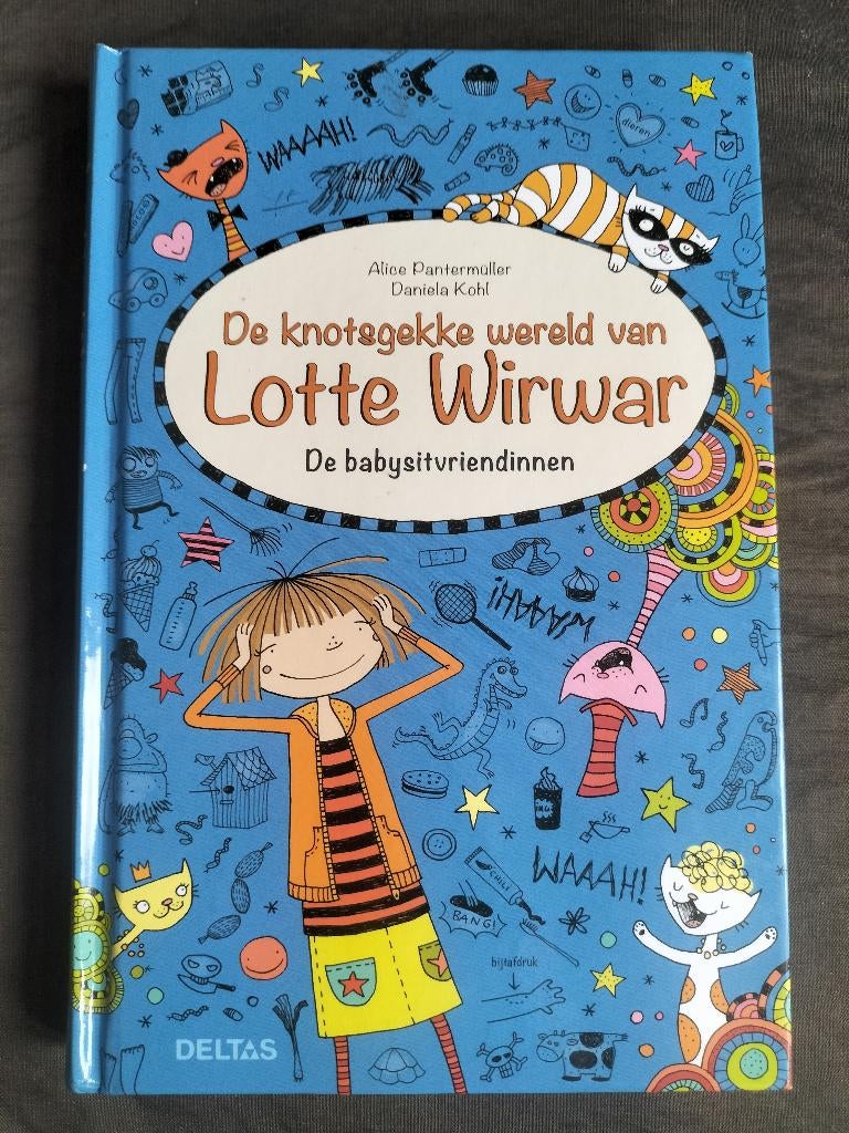 Knotsgekke wereld van Lotte Wirwar - De babysitvriendinnen, Boeken, Ophalen of Verzenden, Zo goed als nieuw, Alice Pantermüller