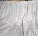 1 Groot wit overgordijn van 258 cm hoog en 190 cm breed, 200 cm of meer, Wit, 150 tot 200 cm, Ophalen of Verzenden