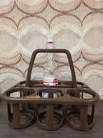 Vintage Curver flessenrek kunststof met handvat, Ophalen of Verzenden, Huis en Inrichting