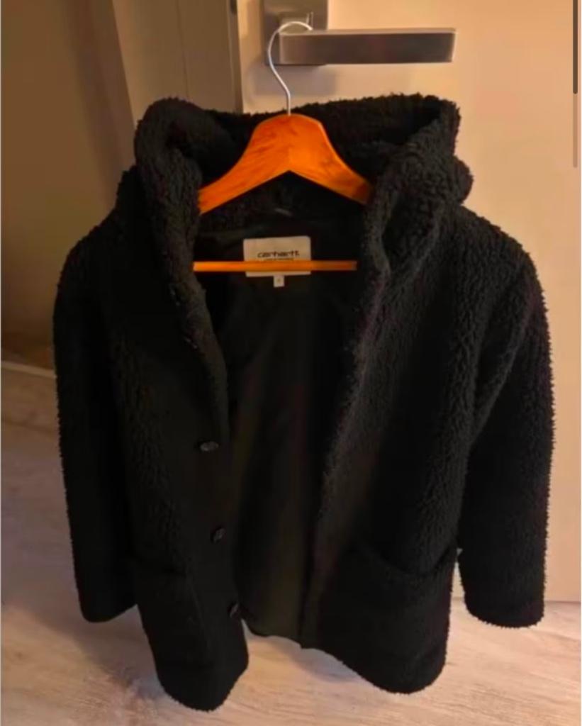 Carhartt jas met capuchon - zwart - maat S, Verzenden, Zo goed als nieuw, Zwart