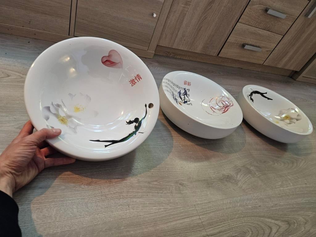 Te ruil/koop: 3 Marcel Wanders Passion Series schalen, Ophalen of Verzenden