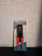 Coax Krimptang F/BNC/RCA – Nieuw in verpakking – RG58/59/6, Ophalen of Verzenden, Nieuw, Kabel of Snoer