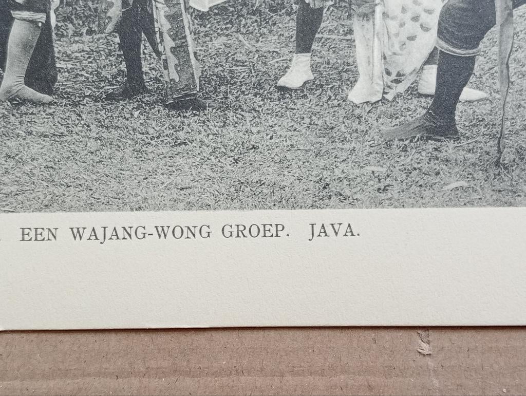 Foto gravure Nederlands Indië Indonesië 1910, Verzamelen, Ophalen of Verzenden