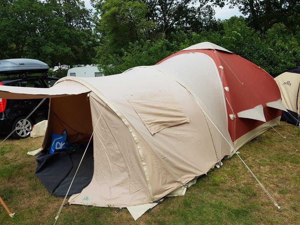 Karsten tent 280x280 kleur Bordeaux, Ophalen, Gebruikt