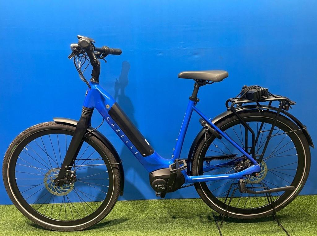 Gazelle Ultimate C8+ - BTW - Dames Blauw 54cm 2023, Fietsen en Brommers, Gebruikt, -, - 0
-, NL, 51 tot 55 cm