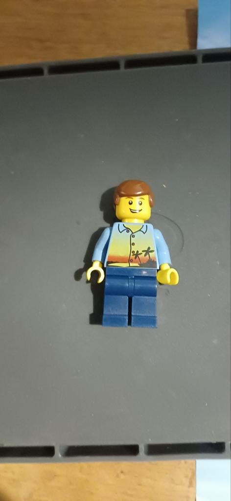 Lego Minifiguur met Hawaï shirt, Kinderen en Baby's, Speelgoed | Duplo en Lego, Inclusief minifiguren, Gebruikt, Overige thema's