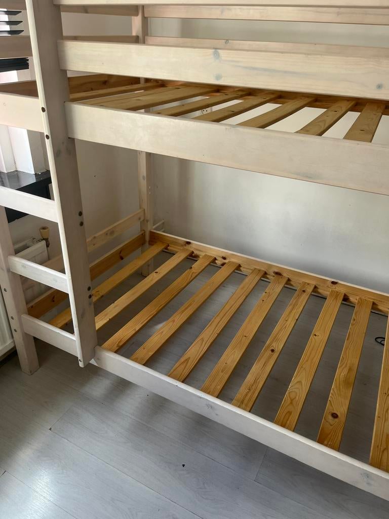 Stapelbed, Huis en Inrichting, Slaapkamer | Stapelbedden en Hoogslapers, 90 cm, 160 tot 180 cm, Tweepersoons, Ophalen of Verzenden