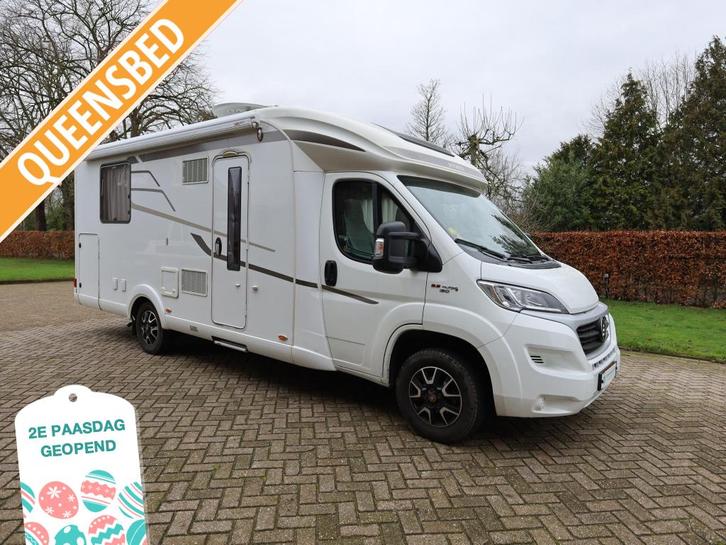 Hymer T698 CL lage kilometerstand, Caravans en Kamperen, Campers, Bedrijf, tot en met 3, Half-integraal, Hymer, Fiat, Diesel, Handgeschakeld