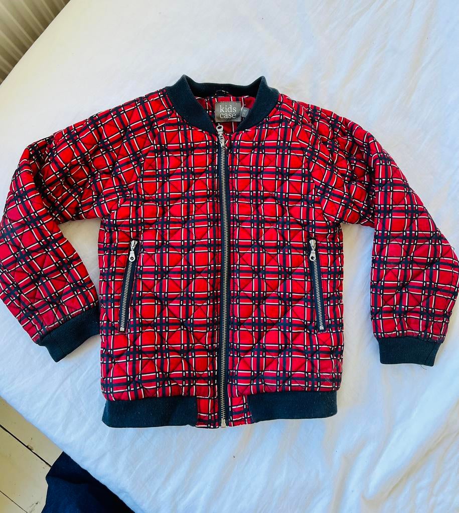 Zomerjas Kidscase maat 122, Ophalen of Verzenden, Zo goed als nieuw, Meisje, Jas