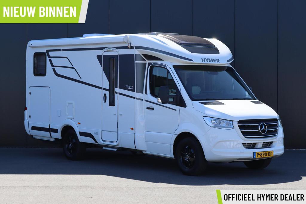 Hymer BMC-T 600 Whiteline 170pk Automaat | Lengtebedden | 2x, Caravans en Kamperen, Campers, Automaat, Achteruitrijcamera, Tot en met 2