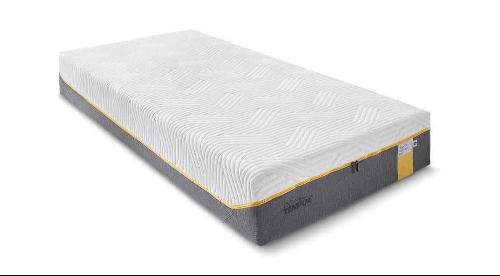 Tempur matras-optioneel Auping spiraal, Ophalen, 90 cm, Eenpersoons, Zo goed als nieuw