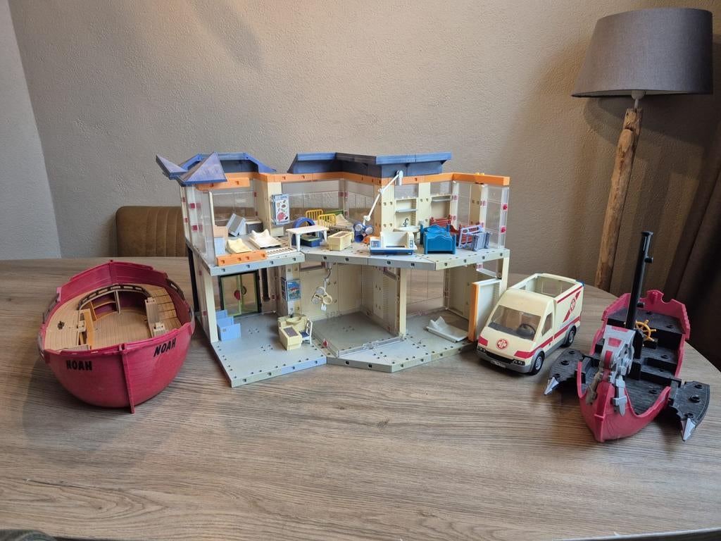 Grote partij Playmobil zie de foto's, Kinderen en Baby's, Speelgoed | Playmobil, Ophalen, Los playmobil