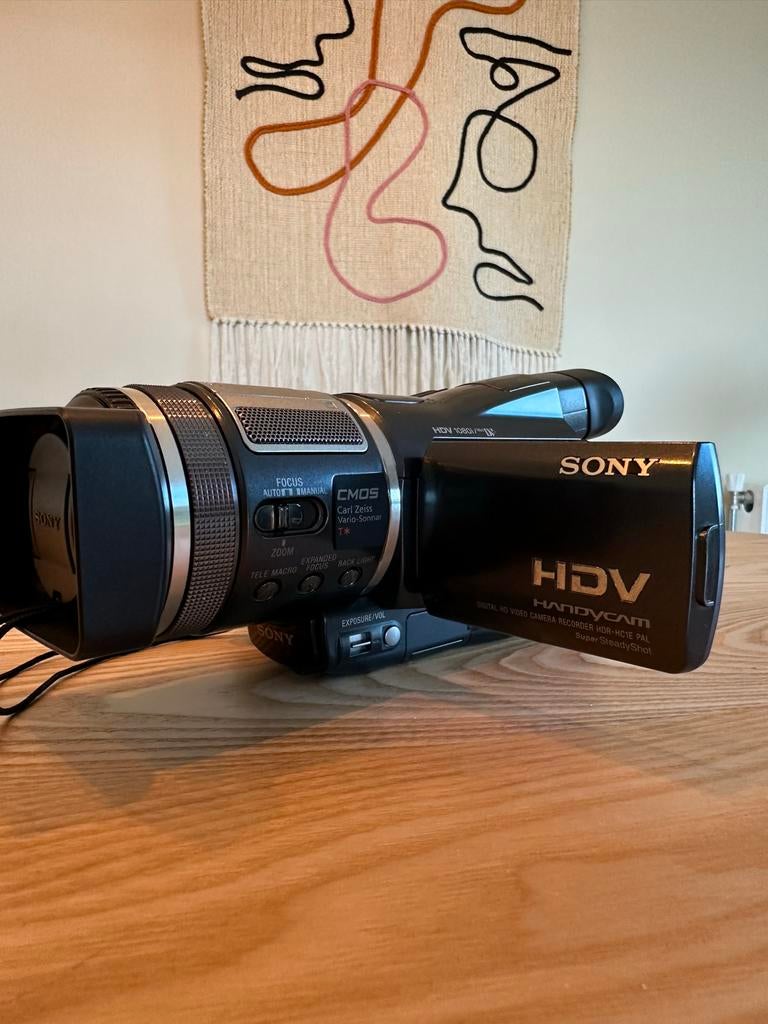 Sony HDR-HC1E HDV Handycam, Ophalen, Full HD, Gebruikt, Overige soorten