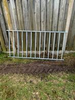 Spijlenhekwerk - Gegalvaniseerd Hekwerk - Hekwerk 115 meter, Ophalen, Zo goed als nieuw, IJzer, Spijlenhekwerk