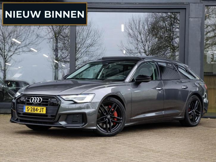 Audi A6 Avant 55 TFSIe Quattro S Line Competition 367pk ACC, Auto's, Audi, Bedrijf, Te koop, A6, 360° camera, 4x4, ABS, Adaptive Cruise Control