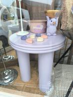 Leuke bijzettafel in nette staat, Ophalen of Verzenden, Zo goed als nieuw, Rond