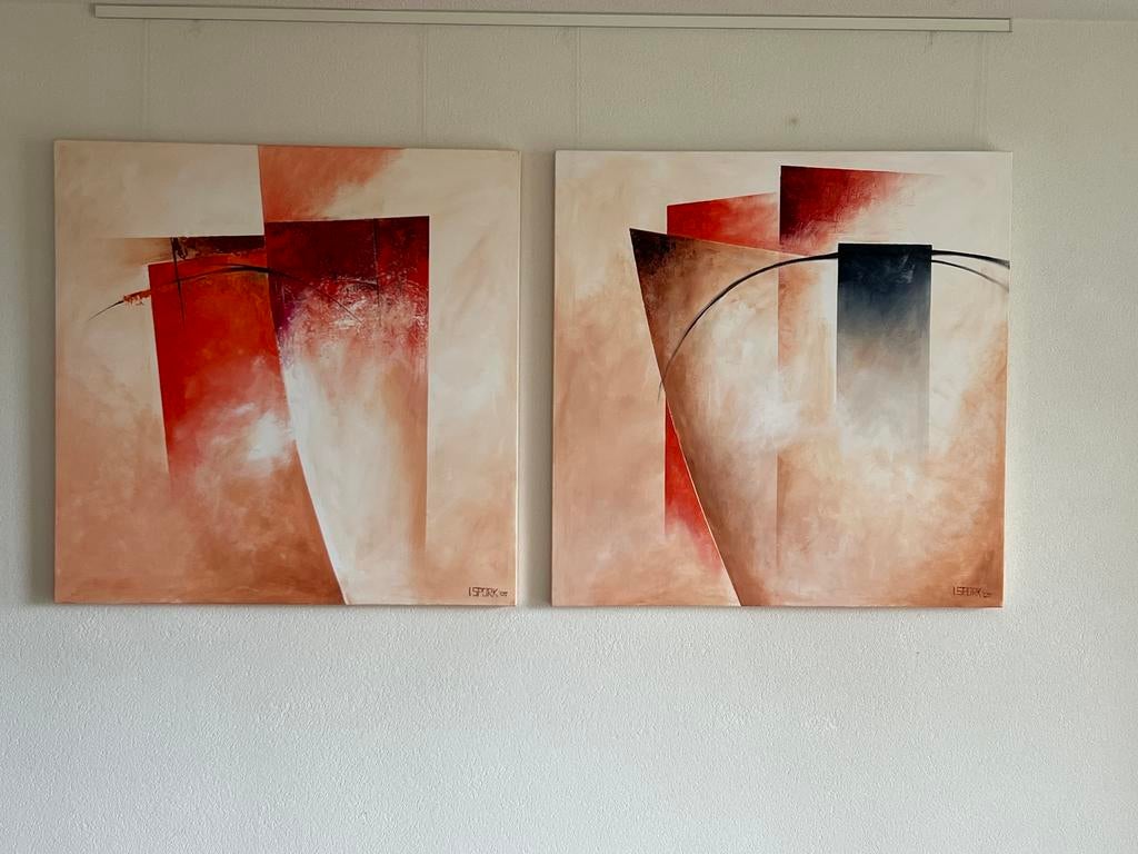 Schilderij Ineke Spork, Ophalen