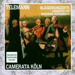 Telemann, Camerata Köln – Bläserkonzerte CD, Cd's en Dvd's, Cd's | Klassiek, Ophalen of Verzenden, Barok, Gebruikt, Orkest of Ballet