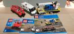 Lego City Treinwagons 60198, 7898 met boekje, Ophalen of Verzenden, Gebruikt, Complete set, Lego