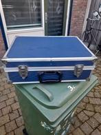 Aluminium gereedschaps koffer, kleur blauw., Muziek en Instrumenten, Ophalen of Verzenden, Gebruikt, Overige instrumenten