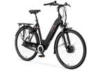 E-Bike Amslod Newton F-LV 59CM 540Wh Zwart Nieuw in Doos, Nieuw, 59 cm of meer, 50 km per accu of meer, Ophalen