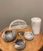 Diverse marmeren decoratie items, Ophalen of Verzenden