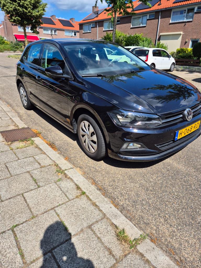 Volkswagen Polo 1.0 TSI 95pk 2020 Zwart, Auto's, Voorwielaandrijving, 95 pk, 1055 kg, Origineel Nederlands