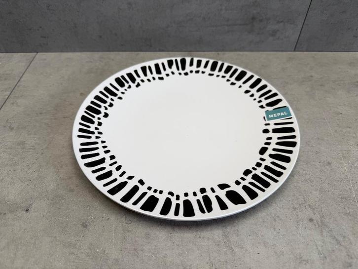 Mepal bord klein - zwart wit - NIEUW - 11300, Caravans en Kamperen, Kampeeraccessoires, Nieuw, Ophalen of Verzenden