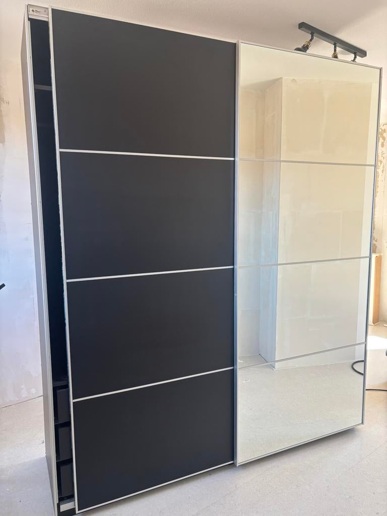 Ikea Pax schuifdeuren, Huis en Inrichting, Kasten | Kledingkasten, Ophalen, Gebruikt, 50 tot 100 cm, 200 cm of meer
