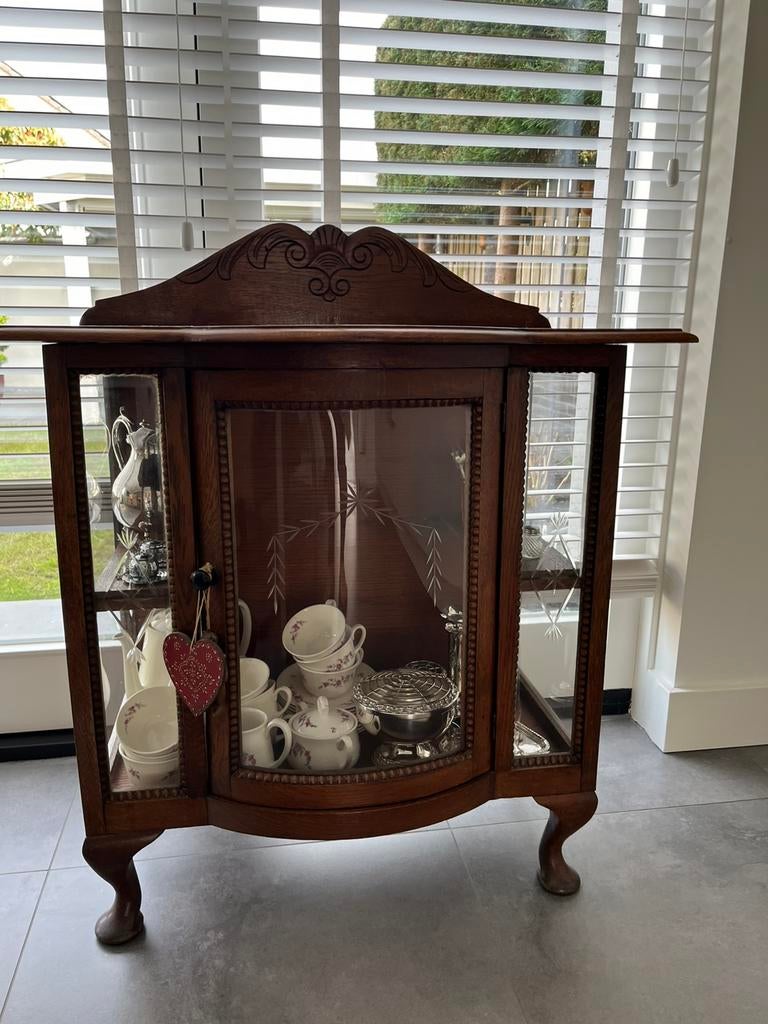 Antieke theekastje, Antiek en Kunst, Antiek | Meubels | Kasten, Ophalen