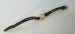 Onsa 18 kt Gouden Vintage Dames Horloge, Overige merken, Polshorloge, Ophalen of Verzenden, Goud