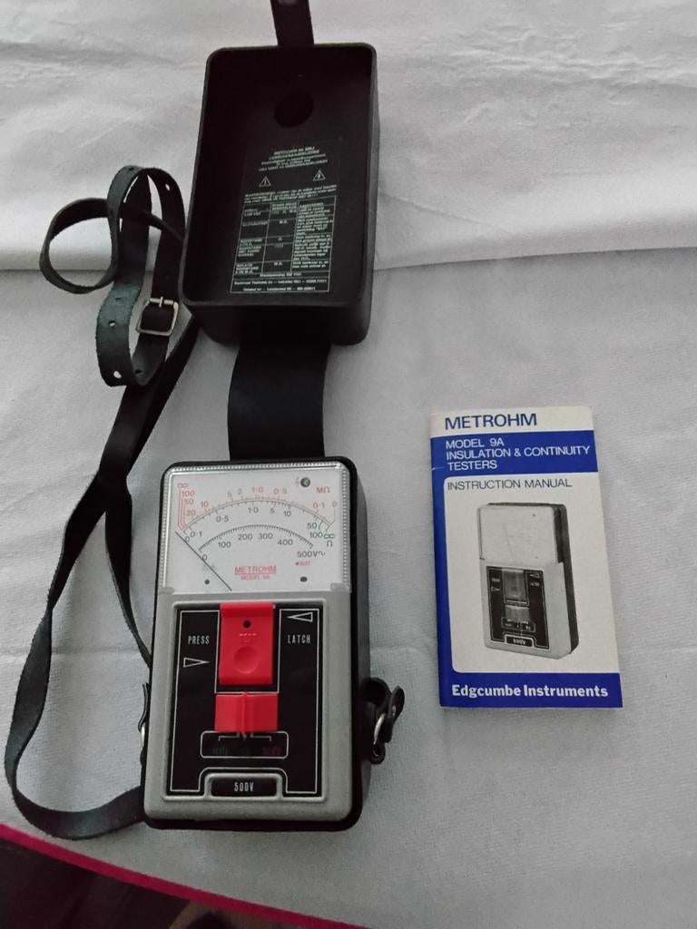 Metrohm insulation en continuity tester, Ophalen of Verzenden