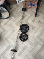 Halterstang met gewichten, Ophalen