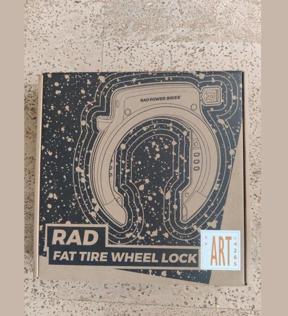 Nieuw Rad Powerbikes slot met 2 sleutels, Fietsen en Brommers, Ophalen of Verzenden, Nieuw, Kettingslot