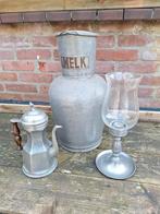 Melk kan etc, Ophalen