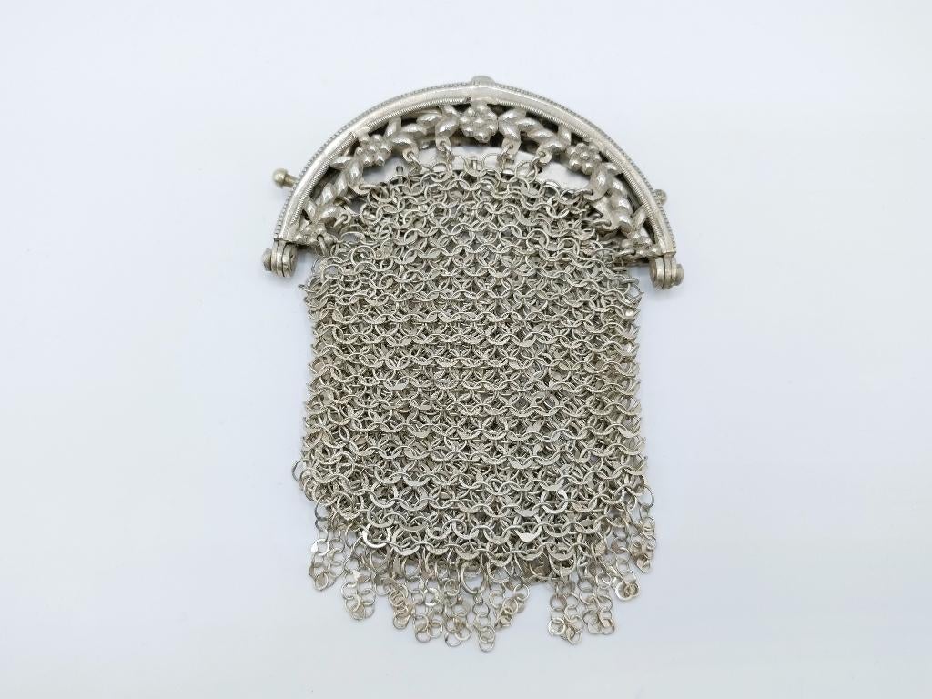 Zilveren beursbeugel, W. van der Wolde, Meppel, 1812-1814, Antiek en Kunst, Verzenden, Zilver