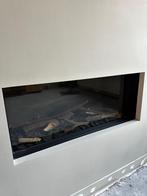 Moderne Gashaard - Inbouwmodel met Schouw van dru, Ophalen of Verzenden, Gebruikt, Inbouwhaard, Gashaard