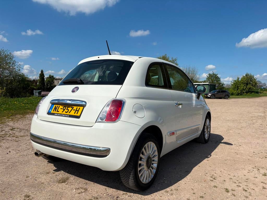 Fiat 500 1.2 Lounge PANO DAK/AIRCO/LMT VELGEN/4-CILINDER, Voorwielaandrijving, Euro 5, Stof, Gebruikt
