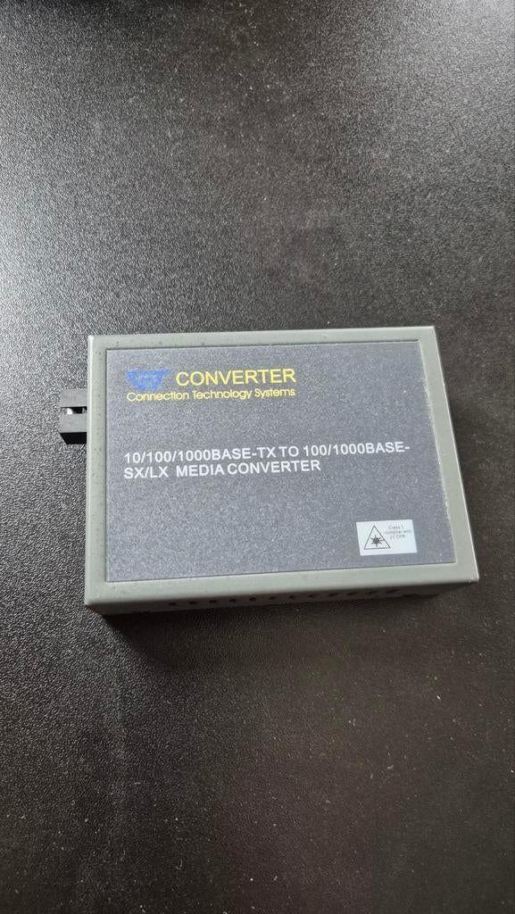SX/LX media converter van glasvezel naar ethernet, Ophalen of Verzenden