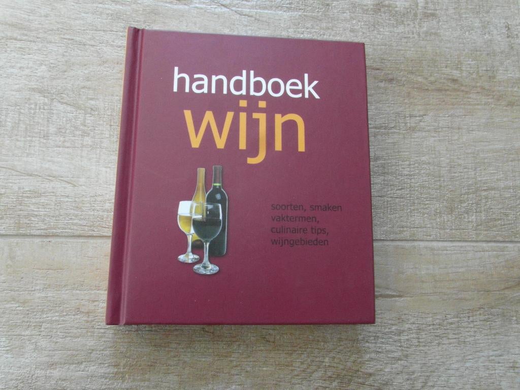 Boek: handboek wijn, Nieuw, Verzamelen, Wijnen, Overige gebieden, Overige typen, Nieuw, Ophalen of Verzenden