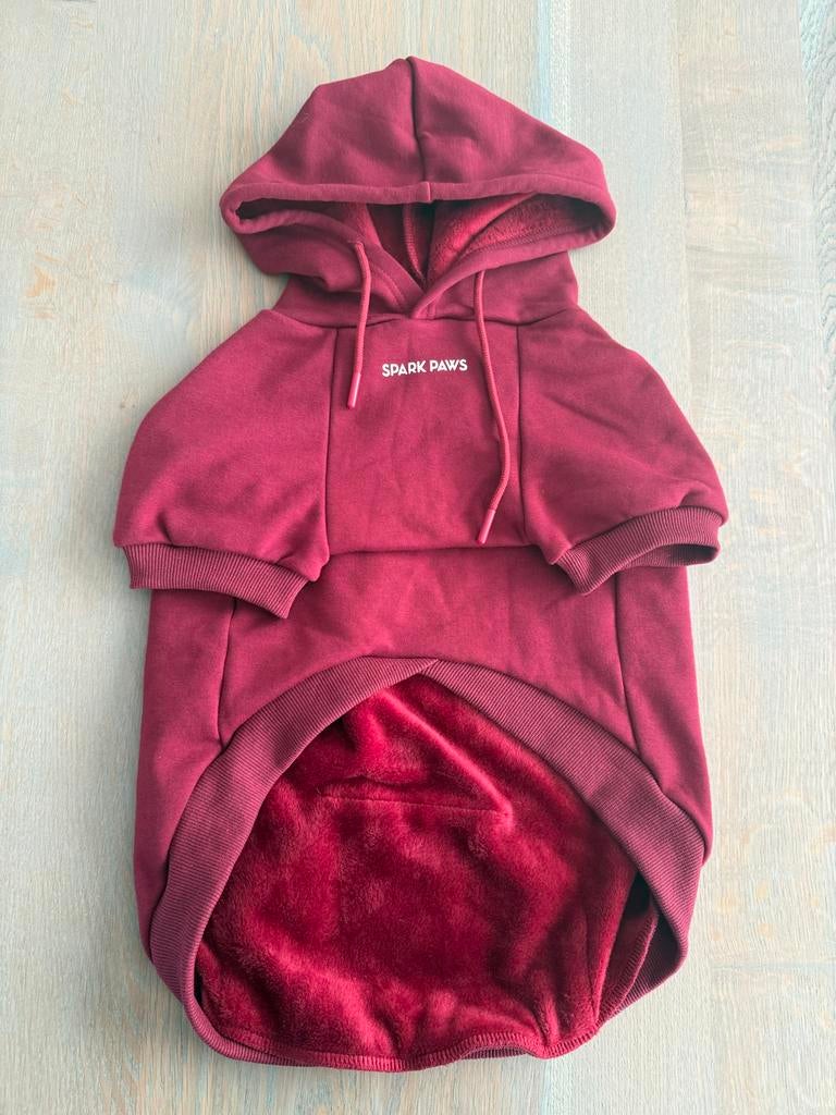 Spark Paws hoodie hond dog rood maat 3XL •nieuw met kaartje•, Ophalen of Verzenden, Nieuw