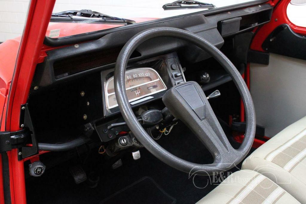 Citroën 2CV6 | Gerestaureerd | Club uitvoering | 1985, Voorwielaandrijving, Stof, 602 cc, Citroën