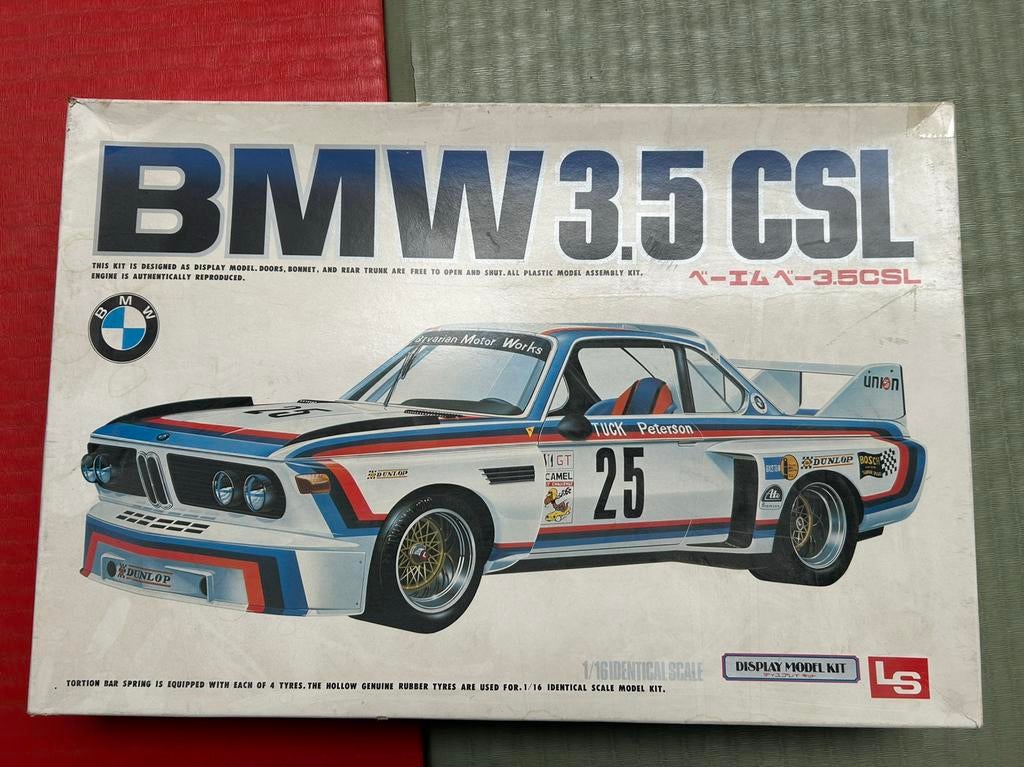 BMW 3.5CSL 1/16 LS, Overige merken, Auto, Groter dan 1:32, Ophalen of Verzenden