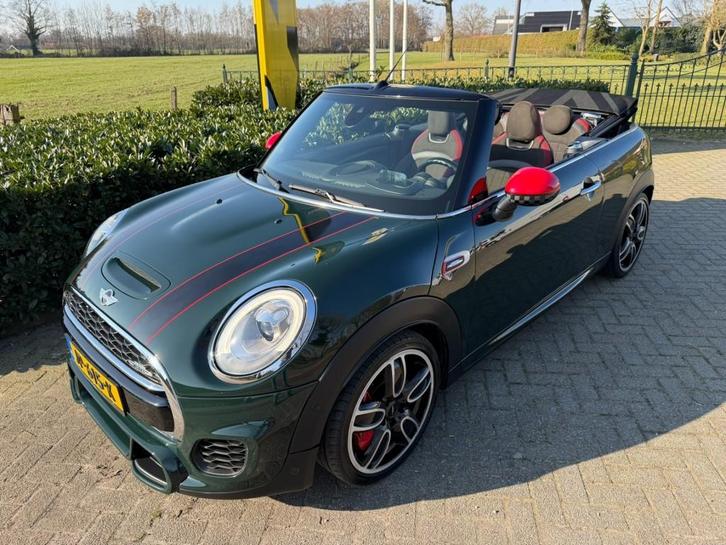 Mini CABRIO 2.0 JCW Chili H & K / ACC / Head up / Union Jack, Auto's, Mini, Cabrio, ABS, Adaptive Cruise Control, Airbags, Alarm
