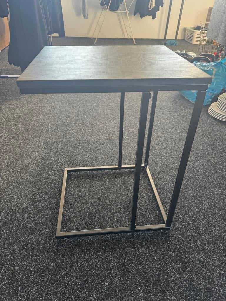 Zwarte bijzettafel, Ophalen, Zo goed als nieuw