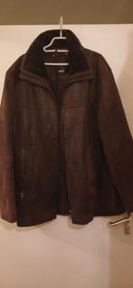 Bruine leren jas Donar maat 60 € 50,00, Ophalen, Bruin, Overige maten, Donar