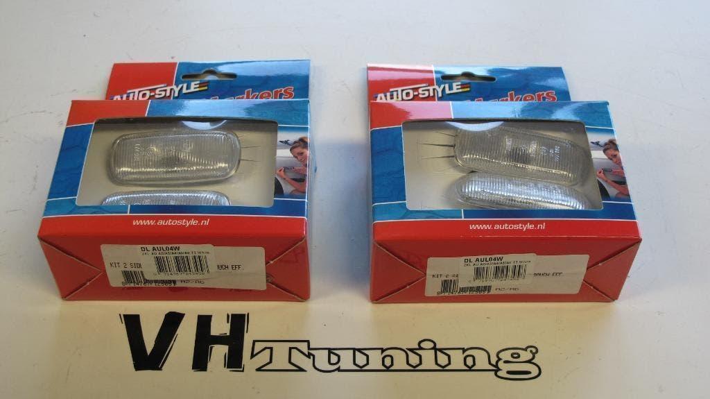 Audi A2/A3/A4/A6/A8/TT knipperlichten Wit DL AUL04W, Ophalen of Verzenden