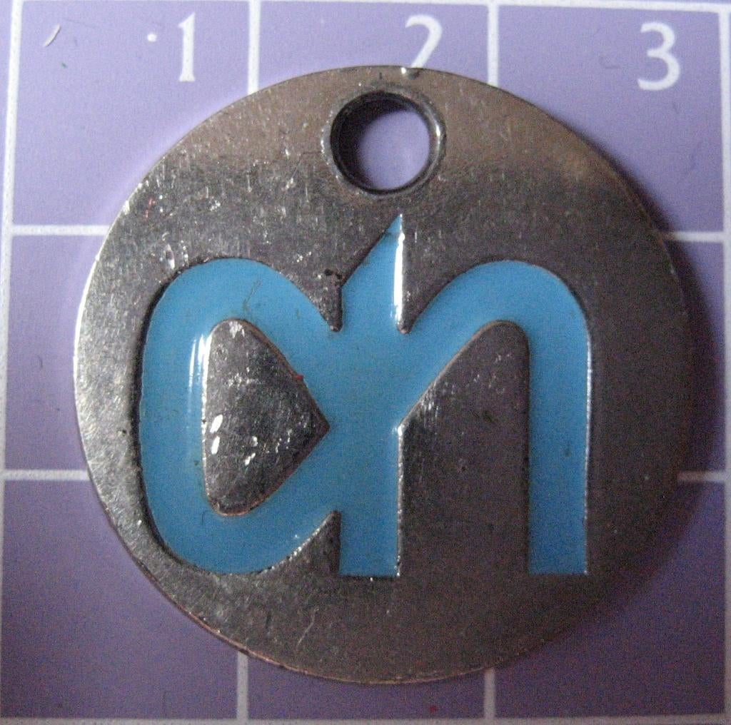 Winkelwagenmunt Albert Heijn AH., Verzamelen, Winkelwagenmuntjes, Ophalen of Verzenden