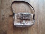 bruin tasje MARIELLE BURANI ITALY, Ophalen of Verzenden, Gebruikt, Bruin, Schoudertasje