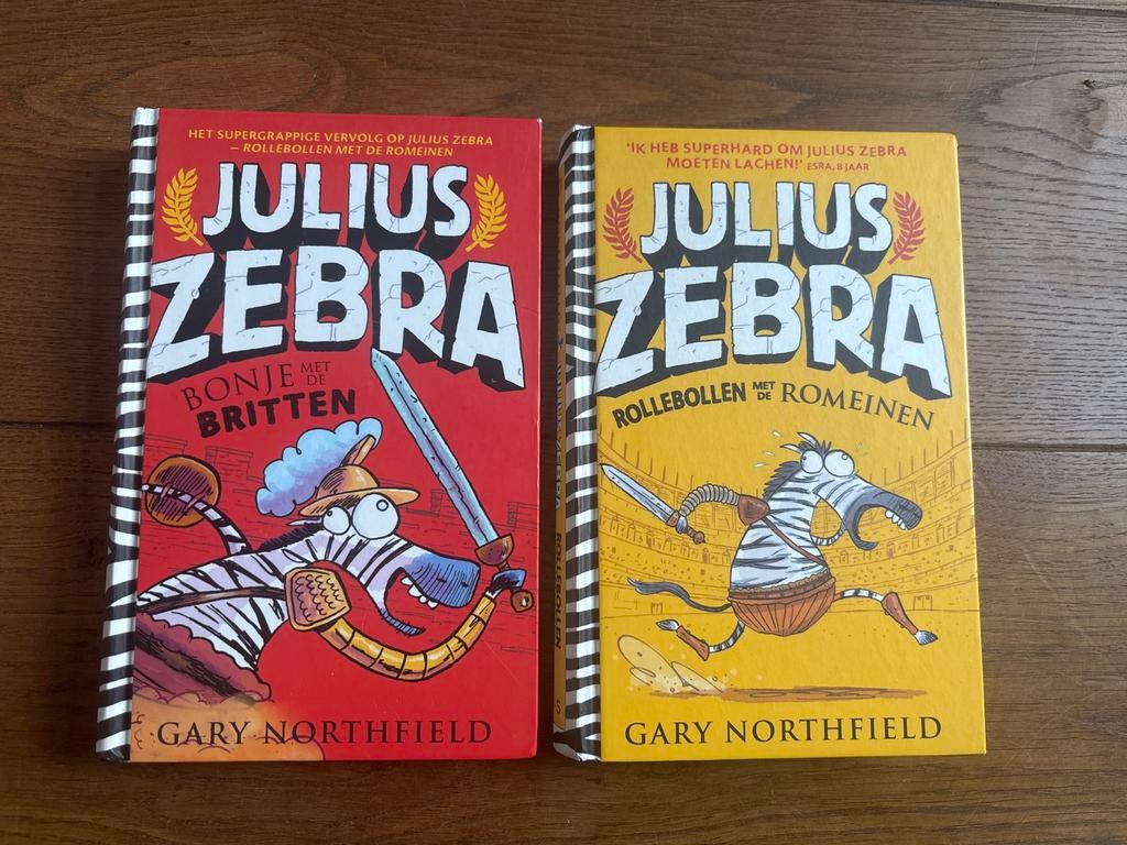 Julius Zebra deel 1 en 2, Ophalen of Verzenden, Zo goed als nieuw, Fictie algemeen
